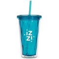 16 Oz. Aqua Spirit Optic Tumbler